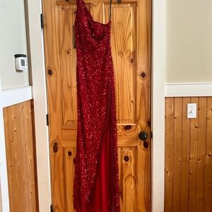 Sherri Hill size 8 RED!!